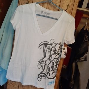 Fox racing vneck Tee